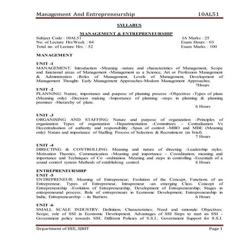 Eee v-management and entrepreneurship [10 al51]-notes