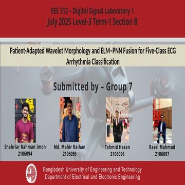 Patient-Adapted Wavelet Morphology and ELM–PNN Fusion for Five-Class ...