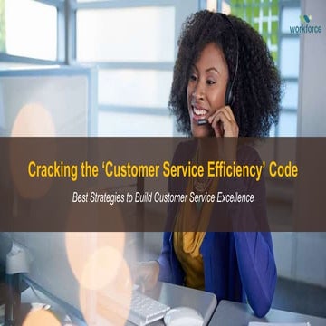 Cracking The Customer Support Efficiency Code