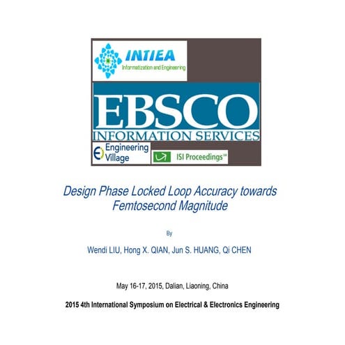 Digital Phase Locked Loop