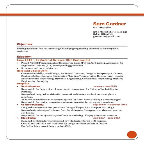Scott Begins Resume-2015 | PDF