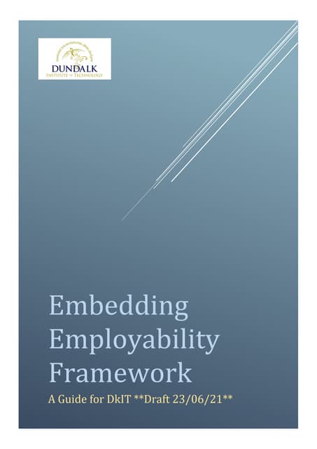 Embedding Employability e-Certificate Exemplar | PDF