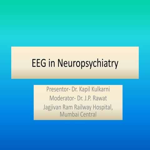 EEG in neurology and psychiatry