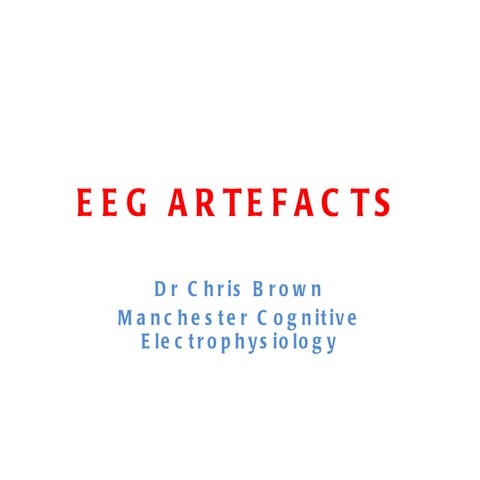EEG artefacts