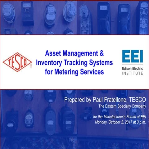 TESCO Meter Manager Overview