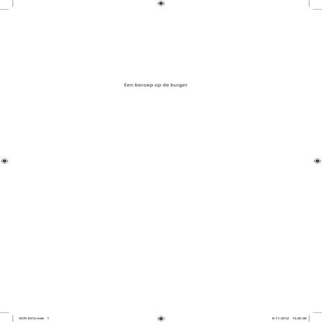 Een beroep op de burger