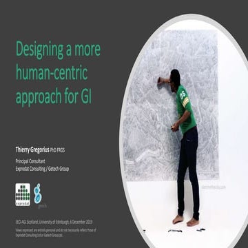 Designing a more human-centric approach for GI