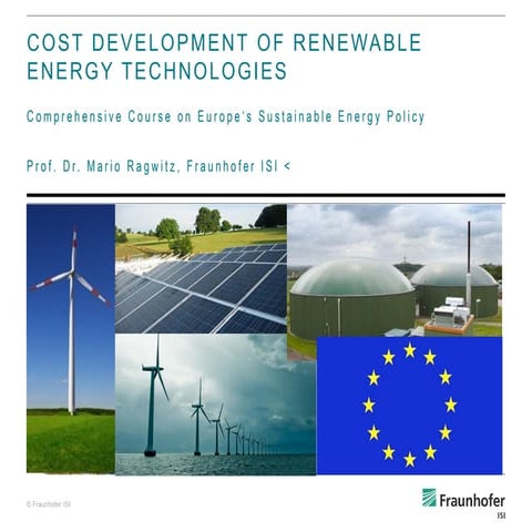 Cost development of renewable energy technologies | PDF