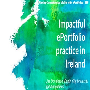 Empowering Eportfolio Process keynote