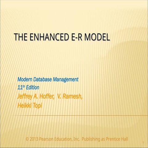 ERD  Model in database comsats university.ppt