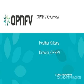 OPNFV overview