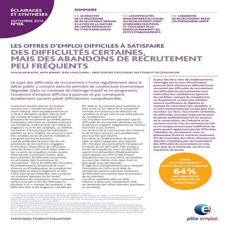 Offres non pourvues : pourquoi les abandons de recrutement sont peu fréquents