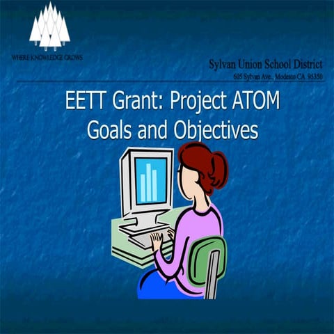 Project ATOM Goals And Objectives