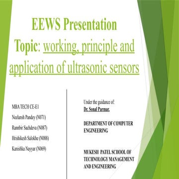 EEWS Presentation based on electronics.pptx