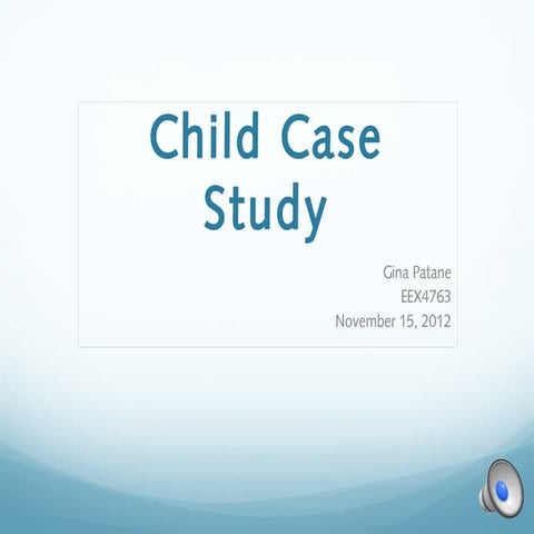 Eex child case study