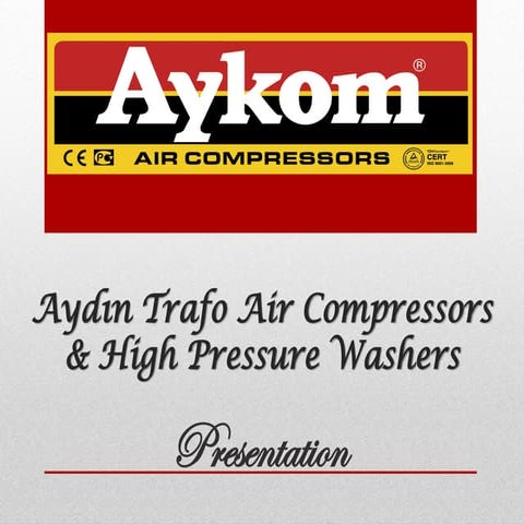 AYKOM Air Compressors & High Pressure Washers Presentation EN (1)