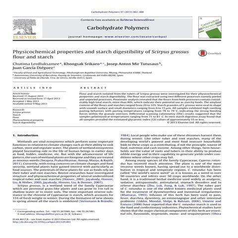 Lerdluksamee et al. - 2013 - Physicochemical properties and starch digestibility of Scirpus grossus flour and starch