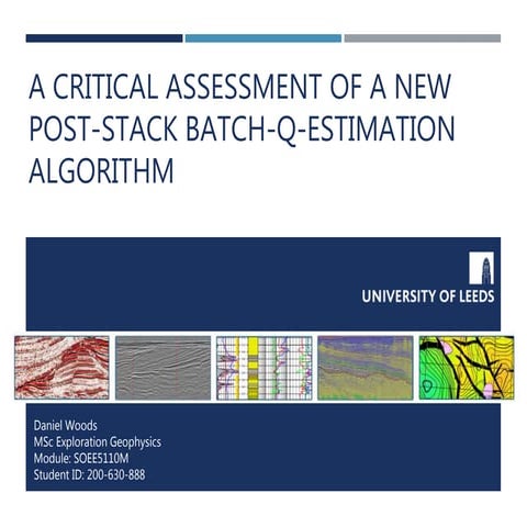The determination of the seismic quality factor Q from VSP data--A ...