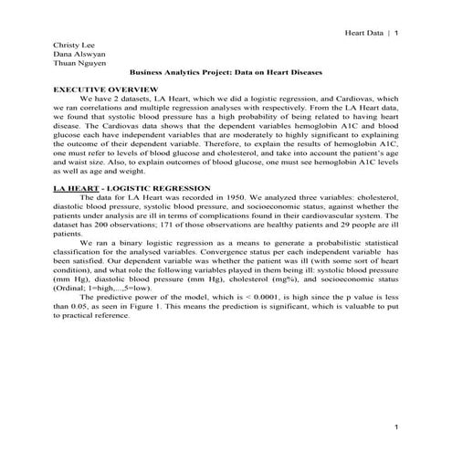 Tom Nguyen - SAS Project