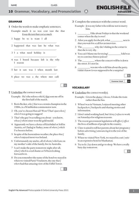 Ef3e Preint Filetest 03 Answerkey Pdf Homework And Study Education