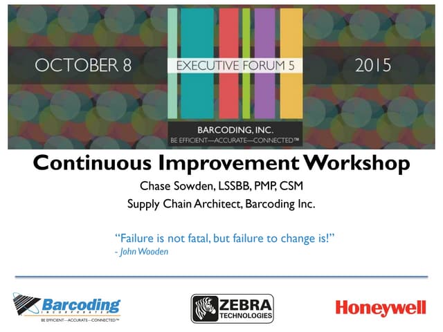 Continuous Improvement Program Workshop Ppt Continuous Improvement Program Workshop Ppt