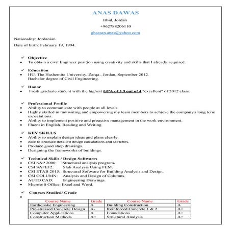 UPDATED CV | PDF