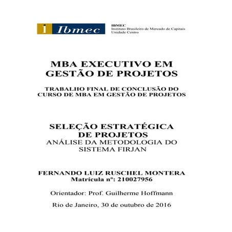 TCC IBMEC Fernando Montera Versao Final