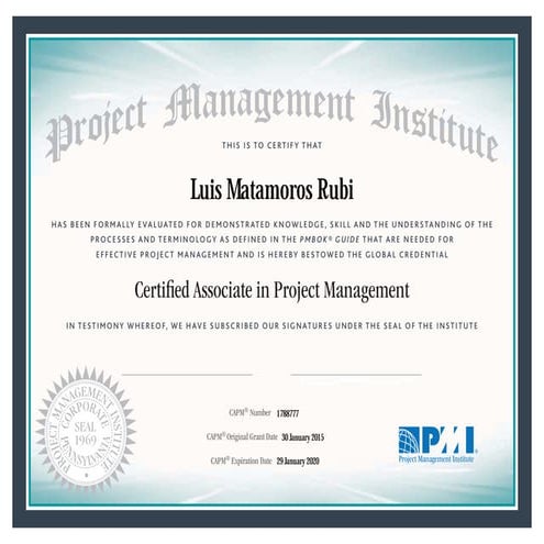 CAPM Certification | PDF