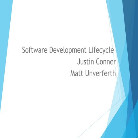 SDLC lifecycle