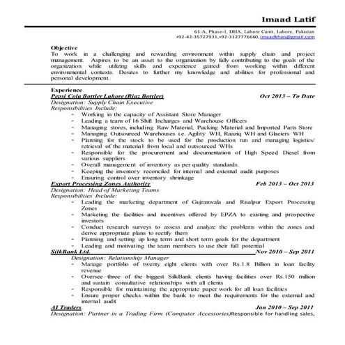 Mohammad Asim CV | DOCX