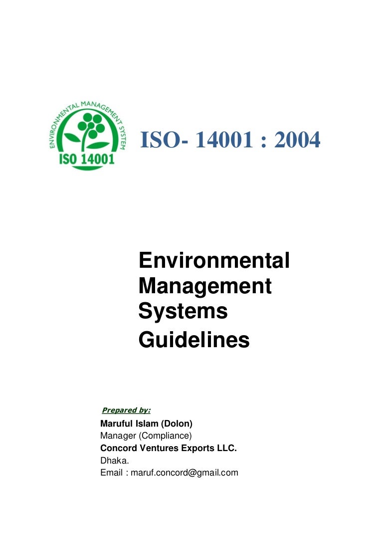 Environmental Management System Guideline