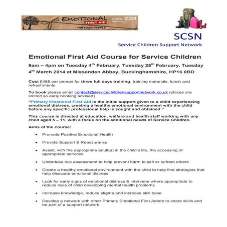 Efa feb course flyer