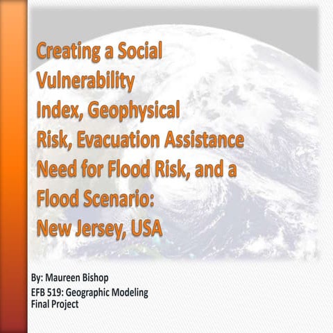 Assessing Geophysical Risk and Social Vulnerability to Natural Disasters