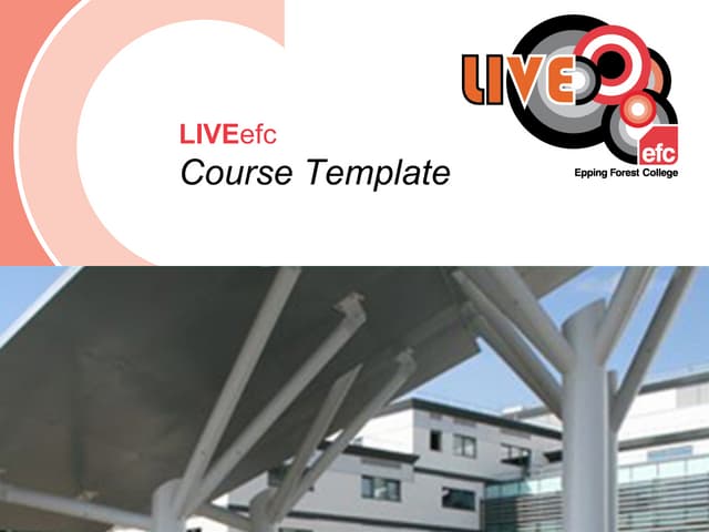 LIVEefc Course Template