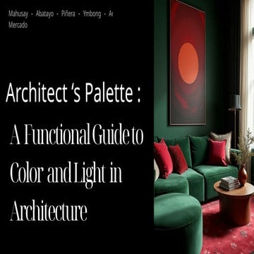 Architect's Palette: A Functional Guide to Color and Light in ...