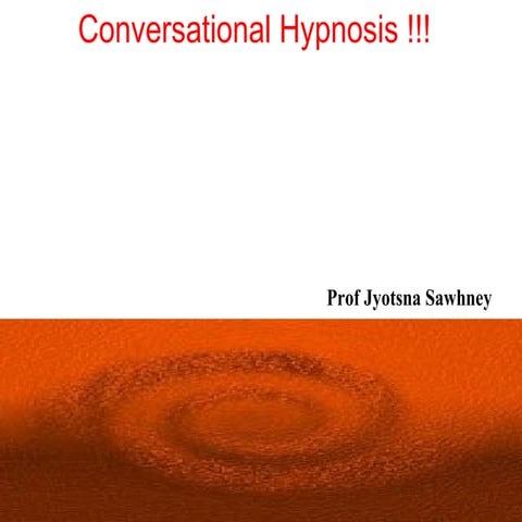 conversational Hypnosis