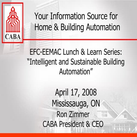 EEMAC Lunch & Learn - April 17 2008