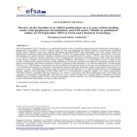 Joint FAO/WHO Meeting on Pesticide Residues (JMPR) - Toxicological re ...