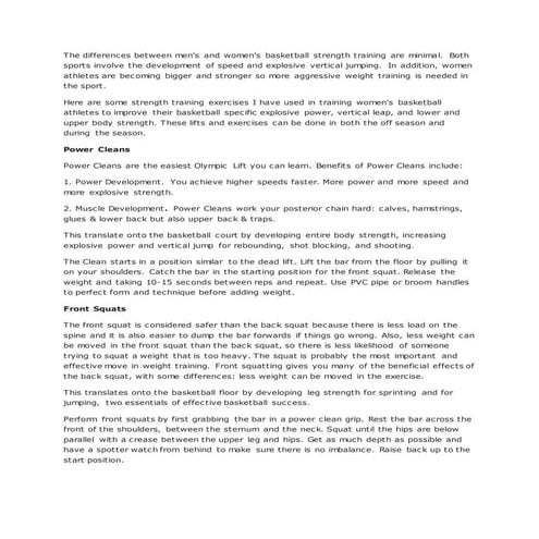 Women's basketball II