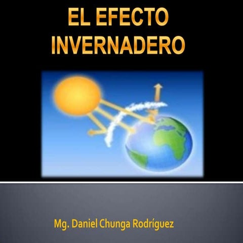 Calentamiento global y el efecto invernadero | PPT