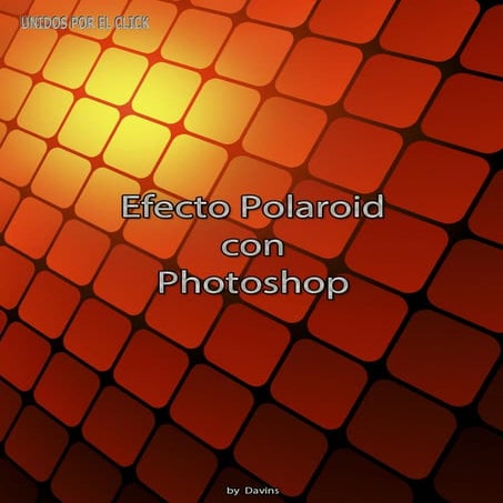 Efecto polaroid con photoshop