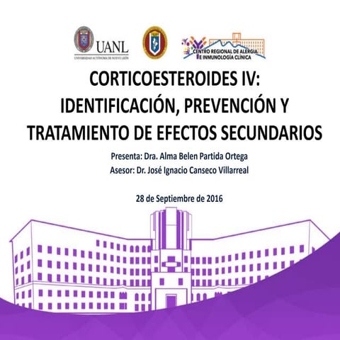 Efectos adversos de los corticosteroides