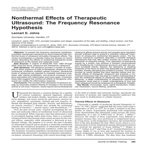 NON THERMAL EFFECTS OF ULTRASOUND THERAPY.pptx
