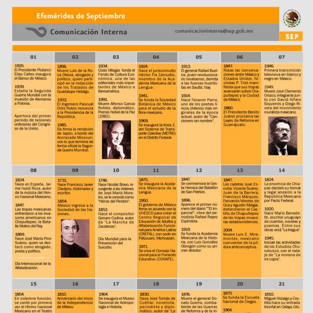 Efemerides Septiembre Pdf
