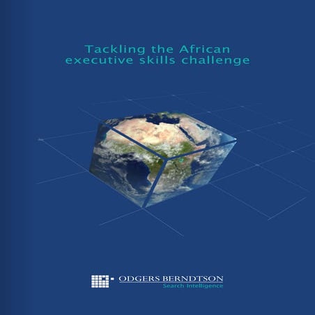 Tackling the African Skills Challenge