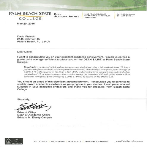 Dean's List | PDF
