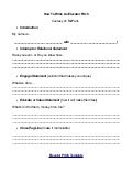 30 second elevator speech template