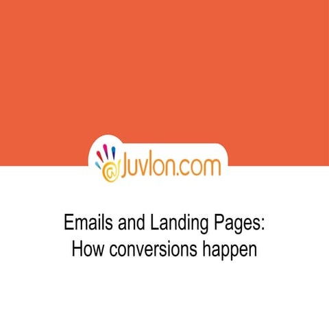 Effective landing pages for email marketing