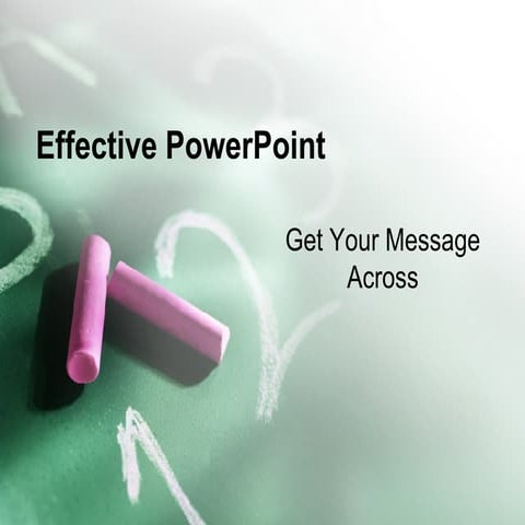 Effective Power Point