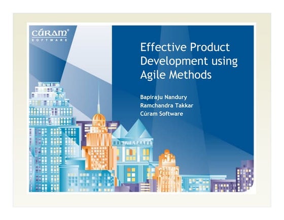 A Framework For Generating Agile Methods For Product Development – SJOXIU